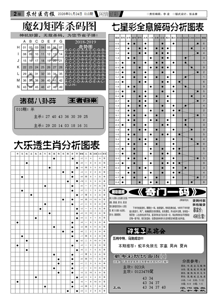 010期新粤彩(闲情好彩E)[图]